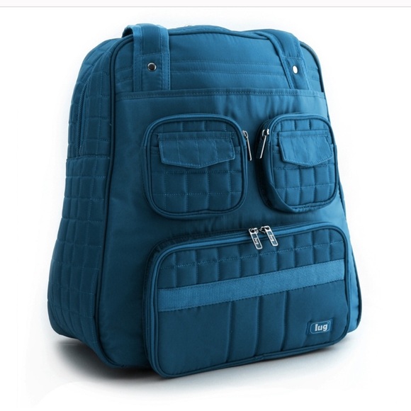 lug Handbags - Lug Puddle Jumper Bag in Teal